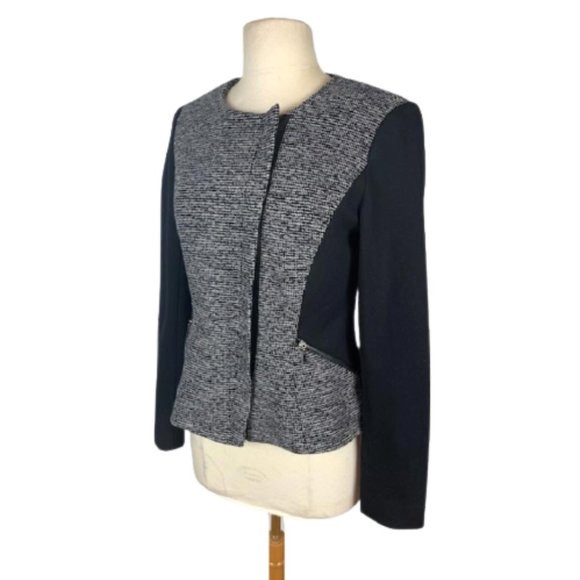 Rebecca Taylor Tweed Moto Jacket - Picture 4 of 7